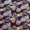 All-cotton gilded ancient-style fabric, Chinese-style cheongsam, dragon robe, stage performance costume, DIY handicraft fabric, gold powder fabric, Hanfu, Chinese-style and trendy handcrafted patchwork fabric art Item Picture